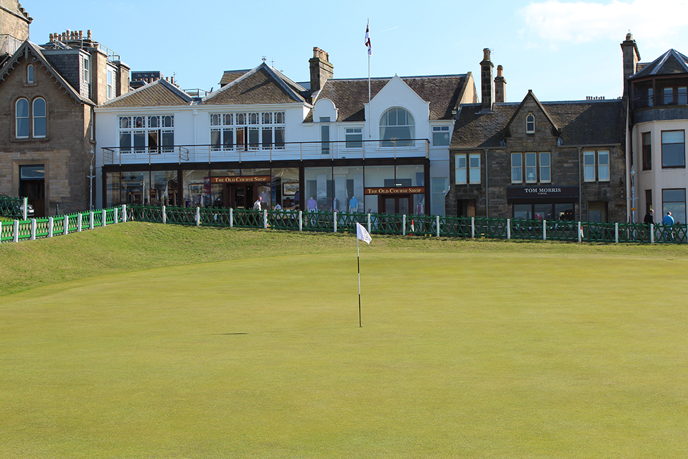 Old Course 18th green 2